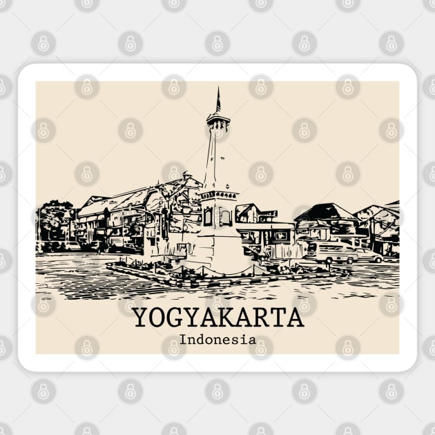 Yogyakarta - Indonesia Magnet by Lakeric